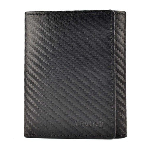 Front - Firetrap Tri-Fold Leather Wallet