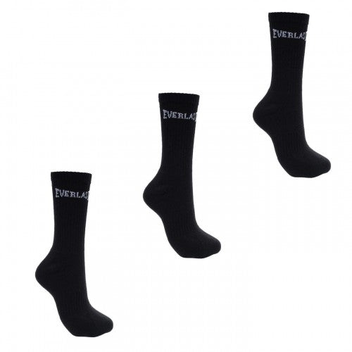 Front - Everlast Mens Crew Socks (Pack of 3)