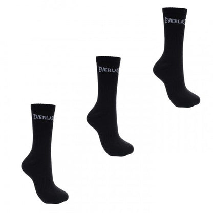 Front - Everlast Mens Crew Socks (Pack of 3)