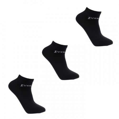 Front - Everlast Womens/Ladies Trainer Socks (Pack of 3)