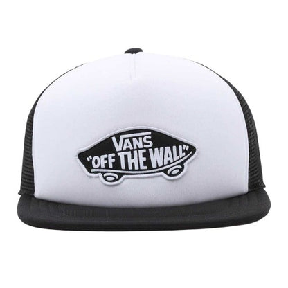Front - Vans Embroidered Logo Trucker Cap