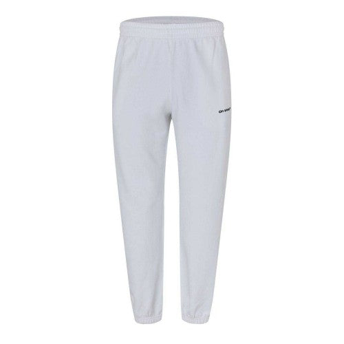 Front - Off White Unisex Adult Wave Slim Joggers
