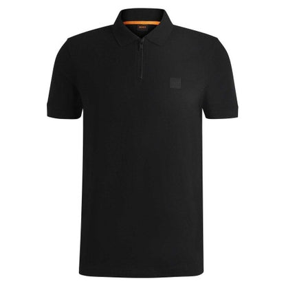 Front - Boss Mens Cotton Pique Polo Shirt