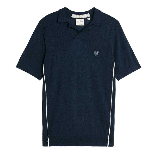 Front - Lyle & Scott Mens Cotton Blend Polo Shirt