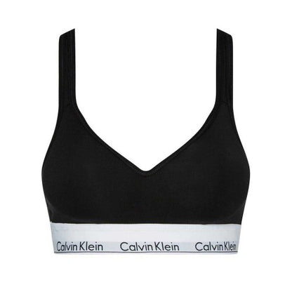 Front - Calvin Klein Womens/Ladies Modern Cotton Blend Bralette