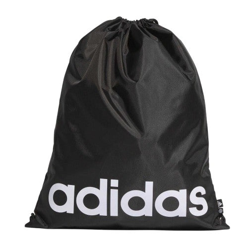Front - Adidas Essentials Logo Gym Drawstring Bag
