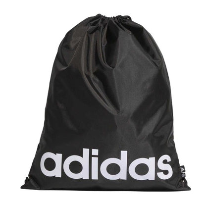 Front - Adidas Essentials Logo Gym Drawstring Bag