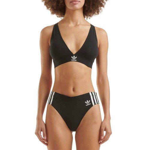 Front - Adidas Womens/Ladies Cotton Blend Comfort Bra