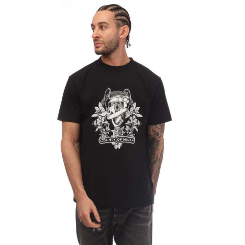 Front - Marcelo Burlon Unisex Adult County Of Milan Cup Regular T-Shirt