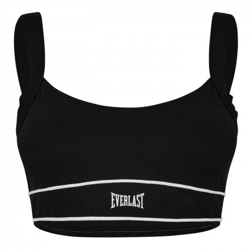 Front - Everlast Womens/Ladies Contrast Logo Medium Impact Sports Bra