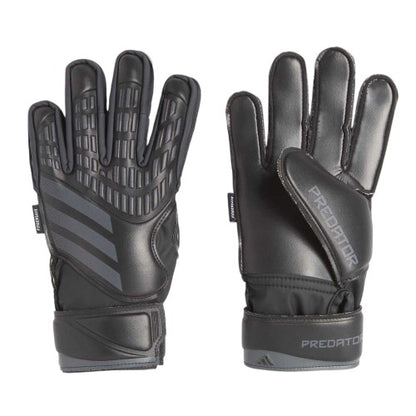 Front - Adidas Childrens/Kids Predator Match Fingersave Football Goalkeeper Gloves