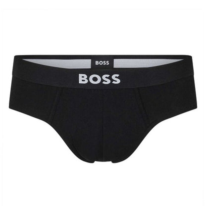 Front - Boss Mens Logo Cotton Briefs (Pack of 3)