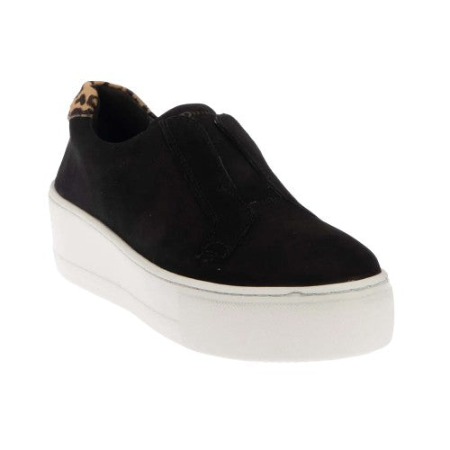 Front - Dune London Womens/Ladies Ethoss Leather Platform Trainers