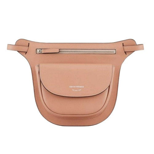 Front - Emporio Armani Womens/Ladies Leather Waist Bag