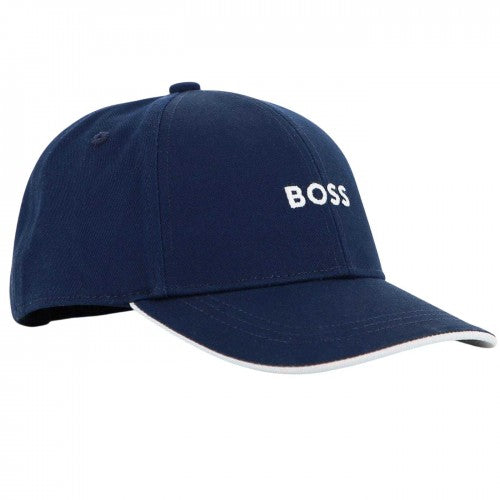 Front - Boss Childrens/Kids Logo Cotton Baseball Cap