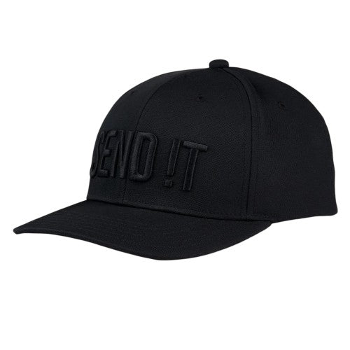 Front - Callaway Mens Sendit Raised Lettering Sport Baseball Cap