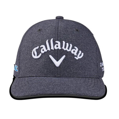 Front - Callaway Mens Embroidered Logo Curved Peak Baseball Cap