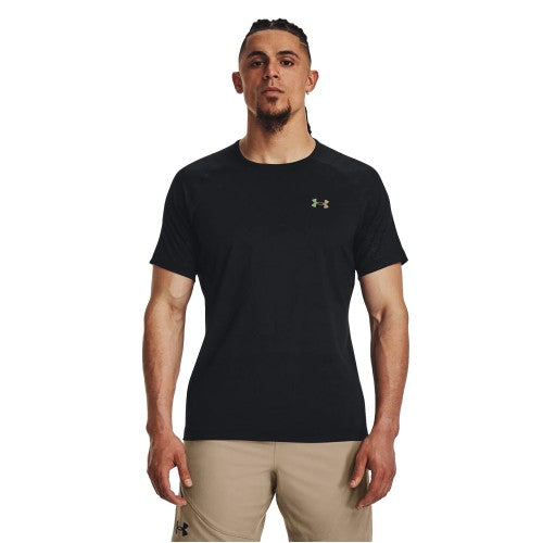 Front - Under Armour Mens Rush Embo T-Shirt