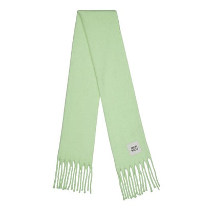Front - Jack Wills Womens/Ladies Logo Fluffy Scarf