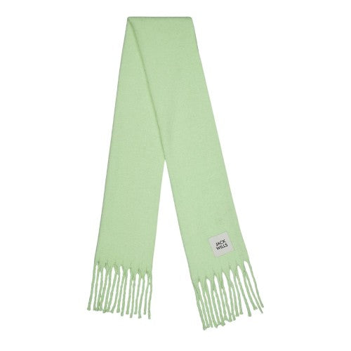 Front - Jack Wills Womens/Ladies Logo Fluffy Scarf