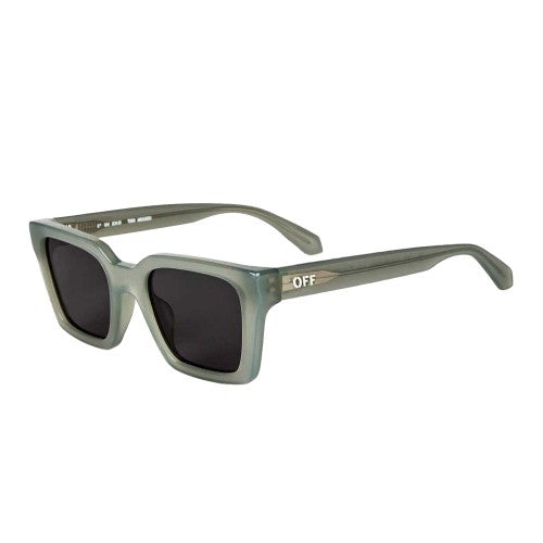 Front - Off White Unisex Adult Square Sunglasses