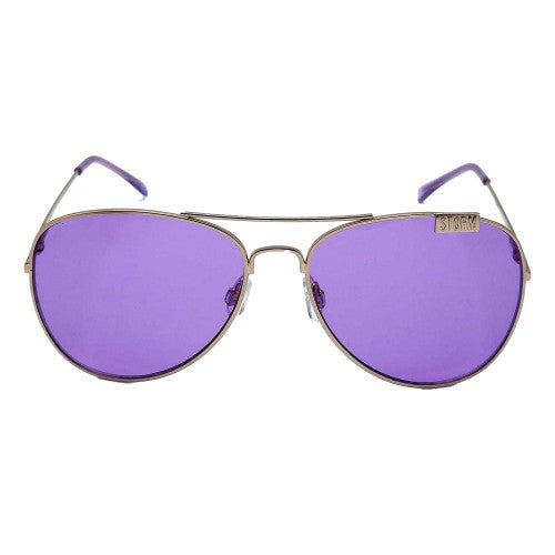 Front - Pilot UV Protection Sunglasses