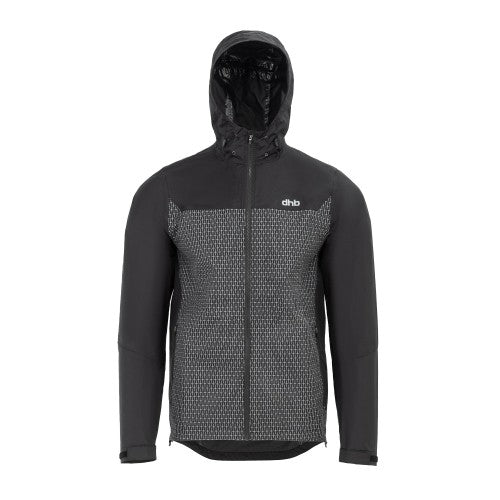Front - dhb Mens Waterproof Cycling Jacket