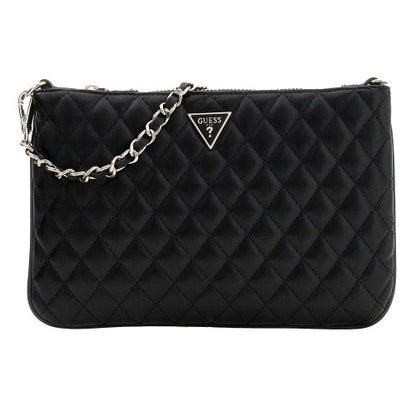 Front - Guess Quilted Logo Wallet