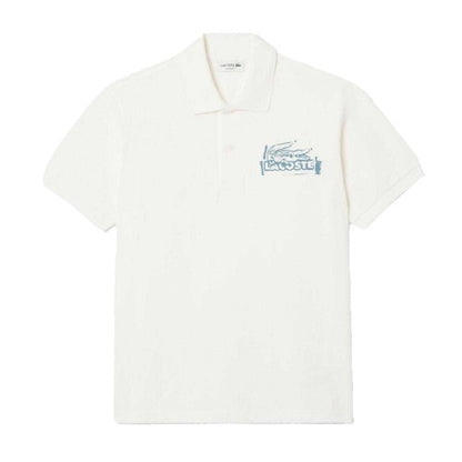 Front - Lacoste Mens L.12.12 Organic Cotton Short-Sleeved Polo Shirt