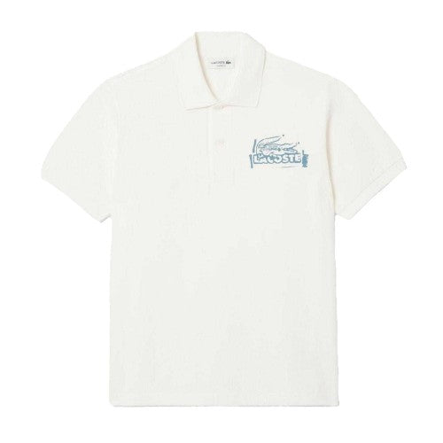 Front - Lacoste Mens L.12.12 Organic Cotton Short-Sleeved Polo Shirt
