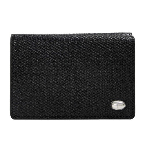 Front - Diesel Tri-Fold Leather Textured Wallet