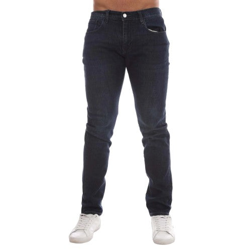 Front - Emporio Armani Mens J77 Slim Jeans