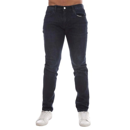 Front - Emporio Armani Mens J77 Slim Jeans