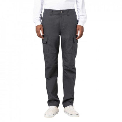 Charcoal - Front - Dickies Mens Cargo Trousers