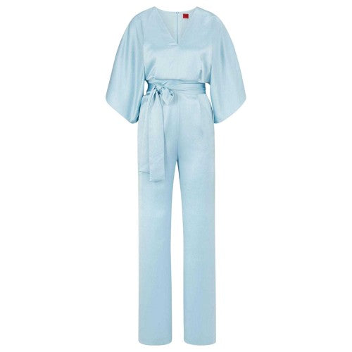 Front - Hugo Boss Womens/Ladies Kalaisa-1 Kimono Sleeve Jumpsuit