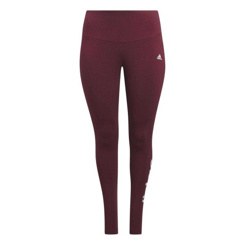 Front - Adidas Womens/Ladies Fitted Leggings