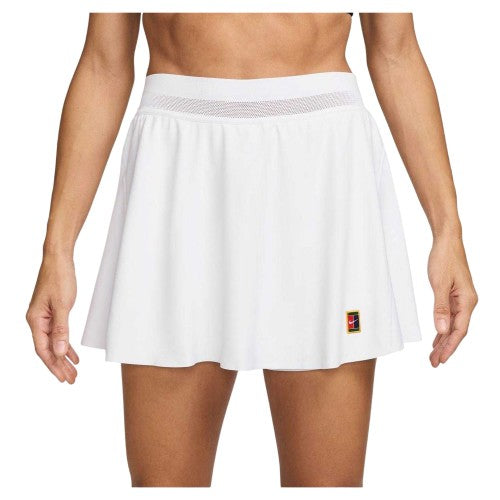 Front - Nike Womens/Ladies Elasticated Pleated Tennis Skort