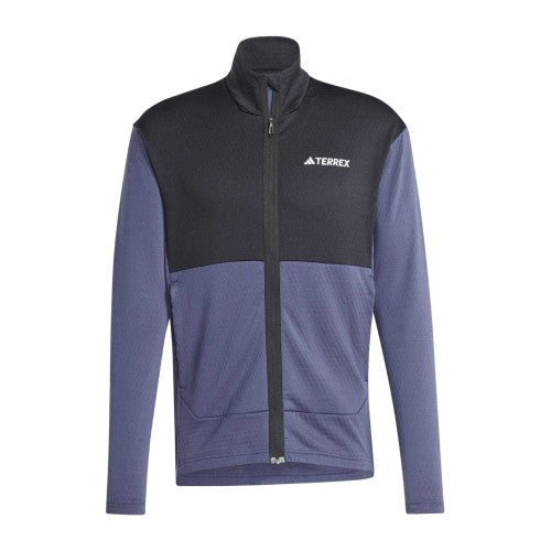 Front - Adidas Mens Terrex Fleece Jacket