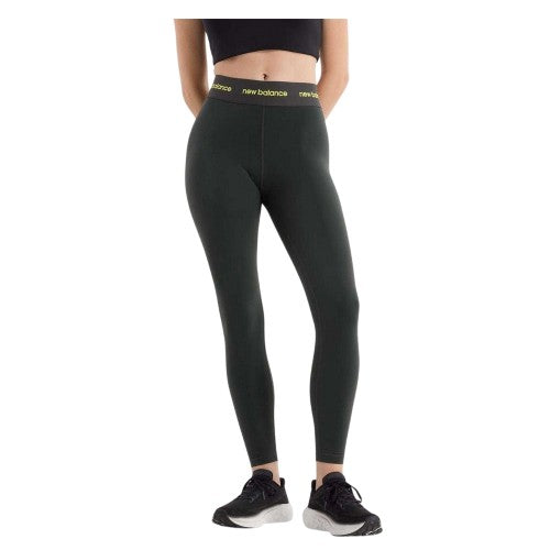 Front - New Balance Womens/Ladies High Rise Fitted Leggings