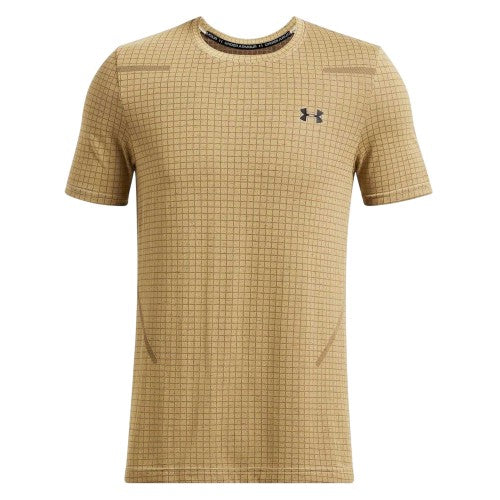 Front - Under Armour Mens HeatGear Seamless Regular T-Shirt