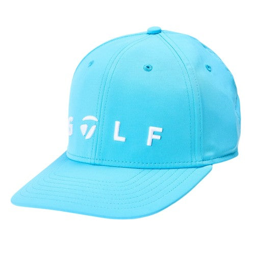 Front - TaylorMade Mens Curved Peak Golf Baseball Cap