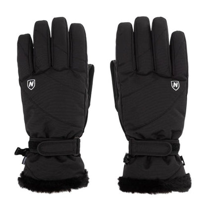 Front - Nevica Unisex Adult Meribel Logo Winter Gloves