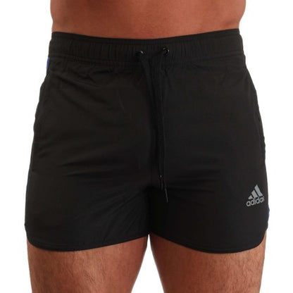 Front - Adidas Mens Split Swim Shorts