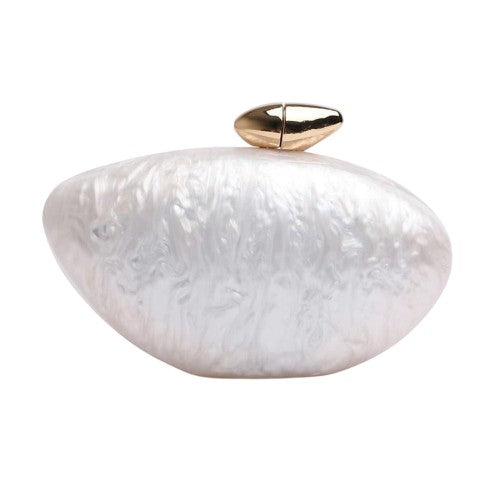 Front - Where´s That From Ocean Oval Party Clutch Bag