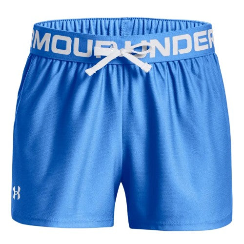 Front - Under Armour Boys Play Up Shorts