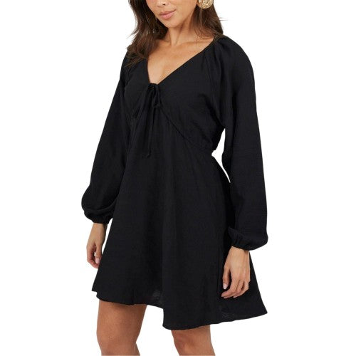 Front - Brave Soul Womens/Ladies A-line Mini Dress