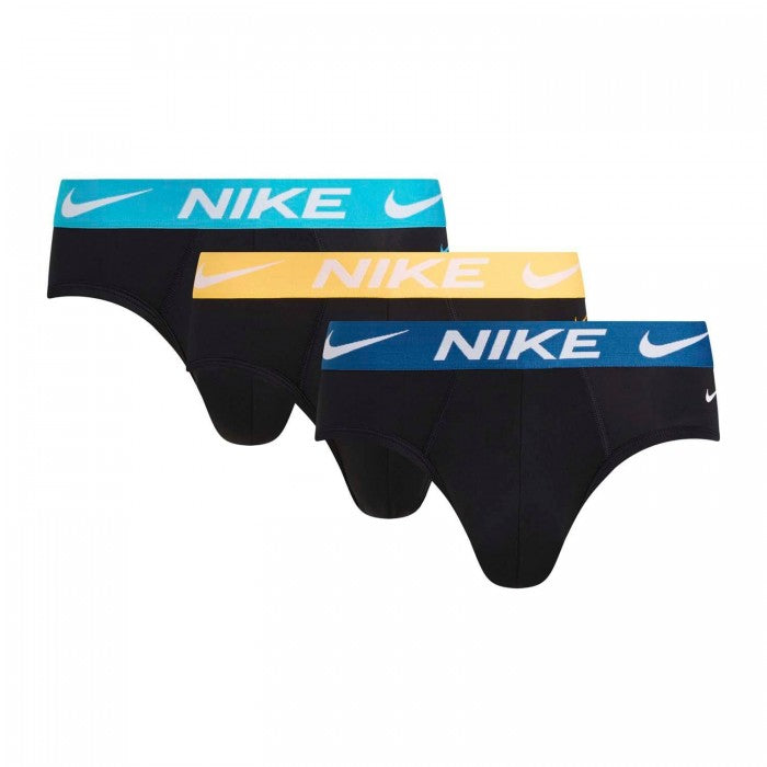 Front - Nike Mens Essential Micro Dri-FIT Briefs (Pack of 3)