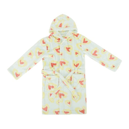 Front - Star Girls Heart Dressing Gown