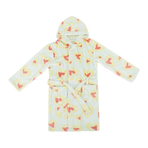 Front - Star Girls Heart Dressing Gown