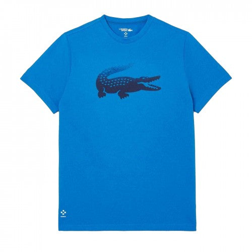 Front - Lacoste Mens Daniil Medvedev T-Shirt
